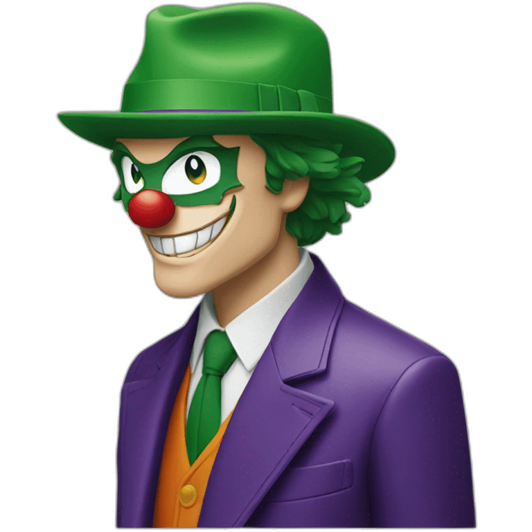 Joker using Lacoste emoji