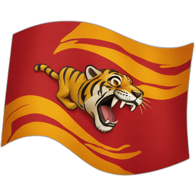 flag tamil tiger emoji