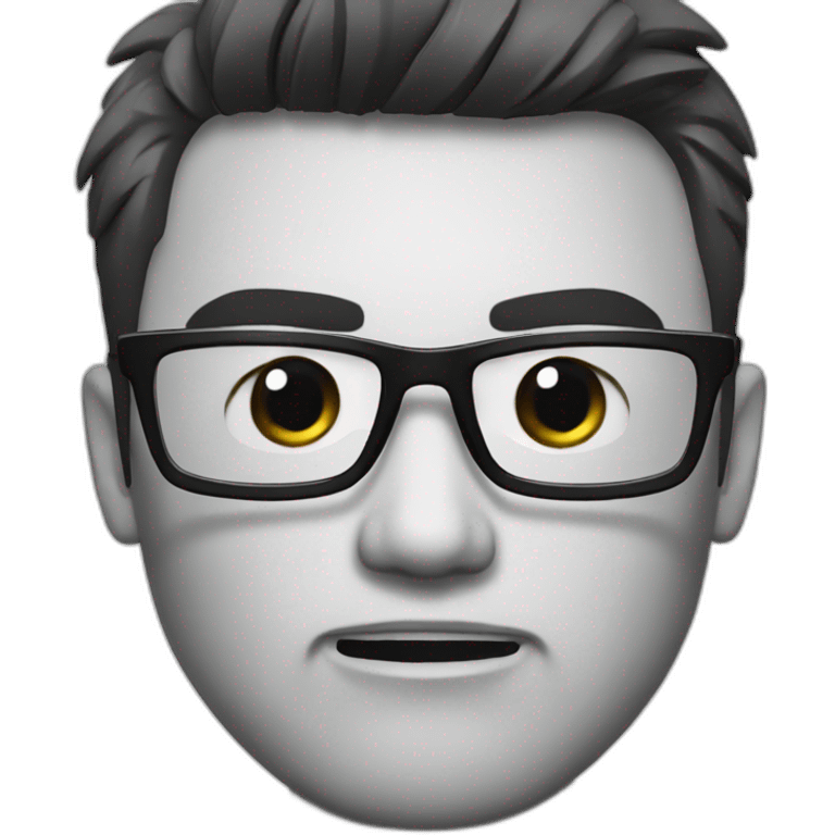 HongKong guy glasses angry emoji