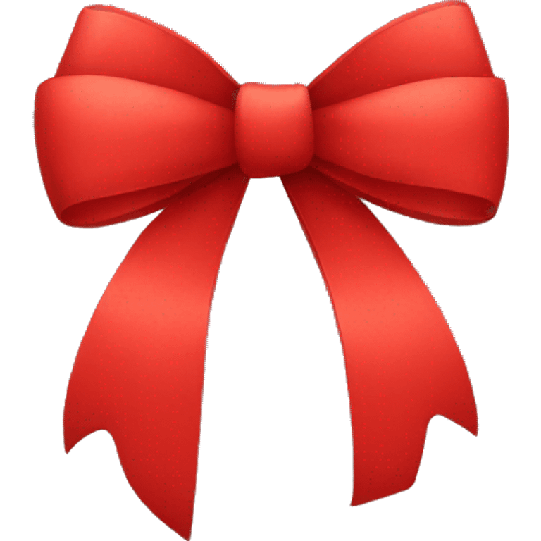 Red bow emoji