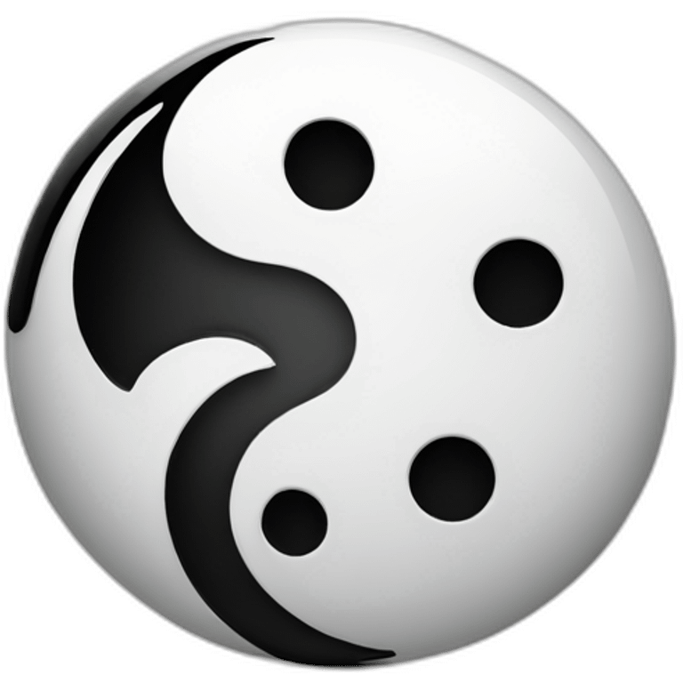 ying yang emoji