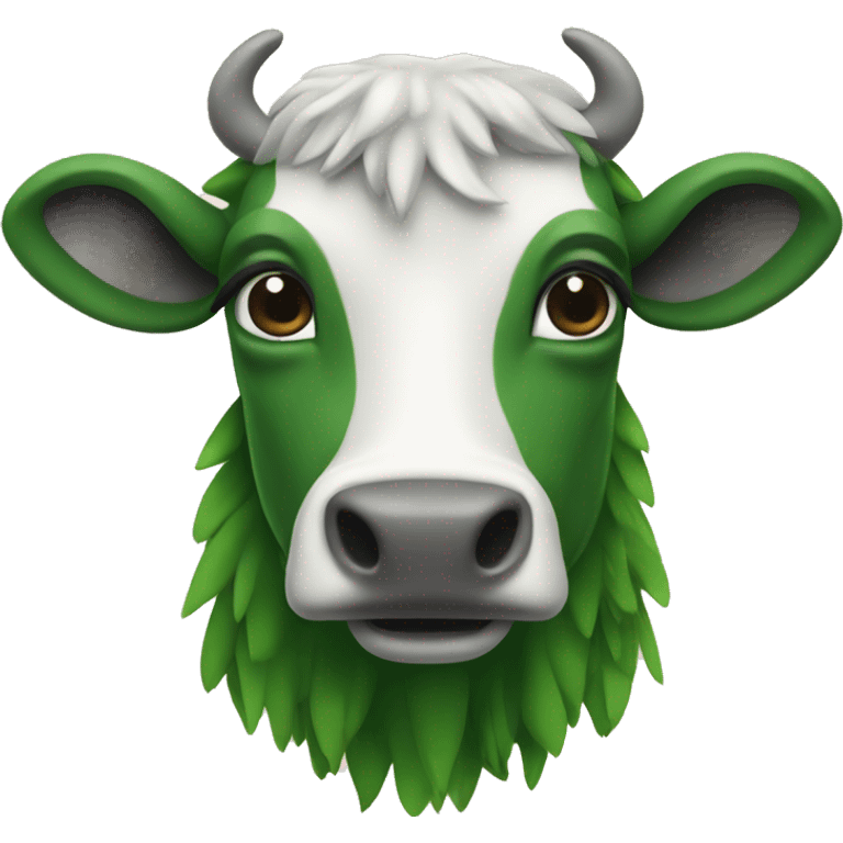 Vaca verde  emoji