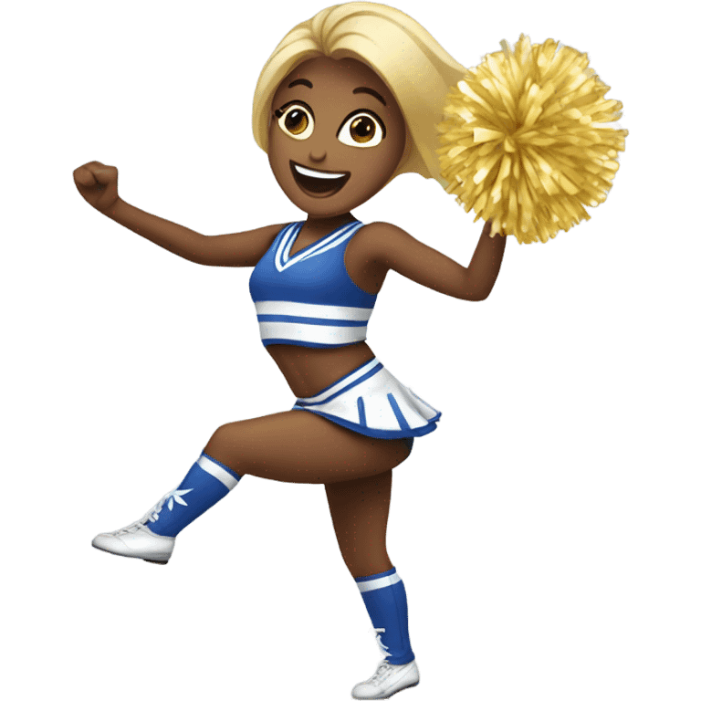 cheerleader dancing emoji