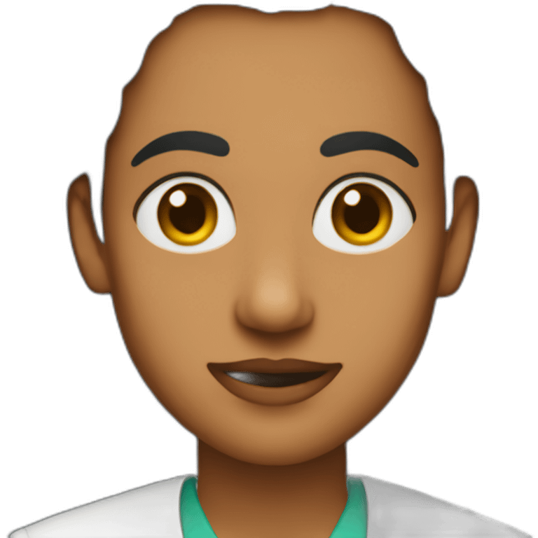 Non-binary tamil pharmacist emoji