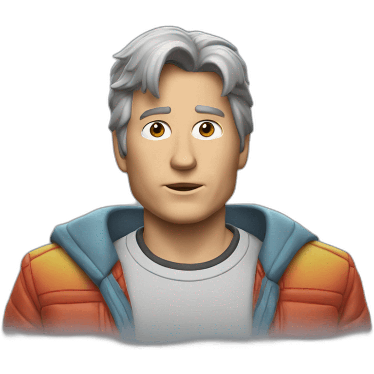 Marty Mcfly emoji