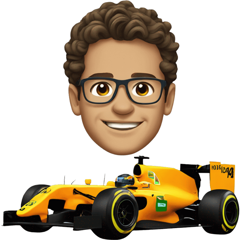 Lando Norris 4 car emoji