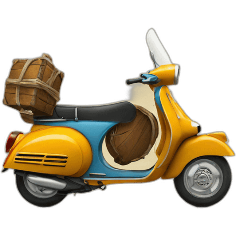 Vespa Piraten Logo emoji