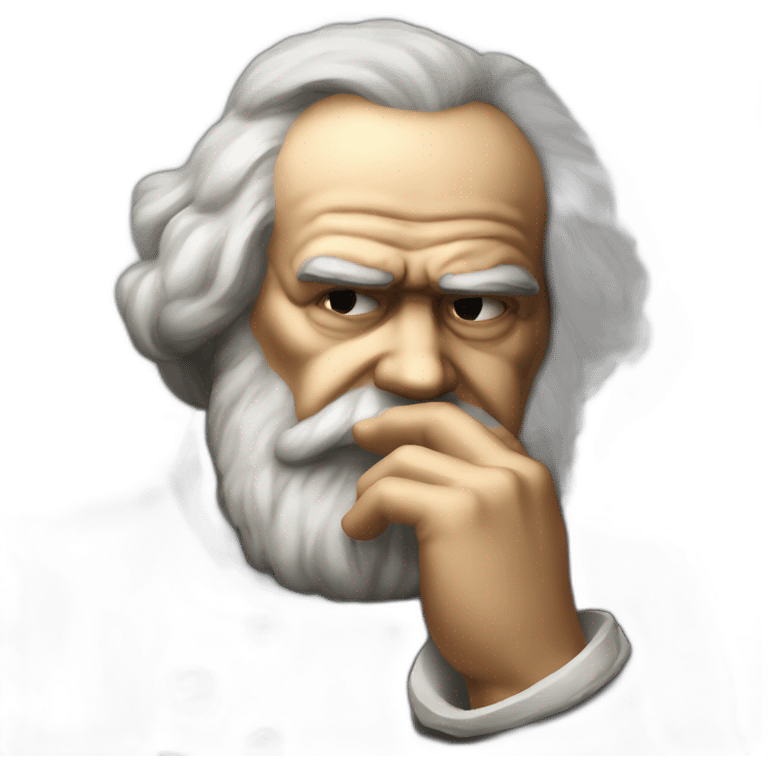 karl marx double facepalm emoji