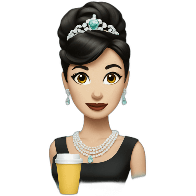 Breakfast at Tiffany's emoji