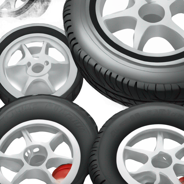 rubber tires emoji