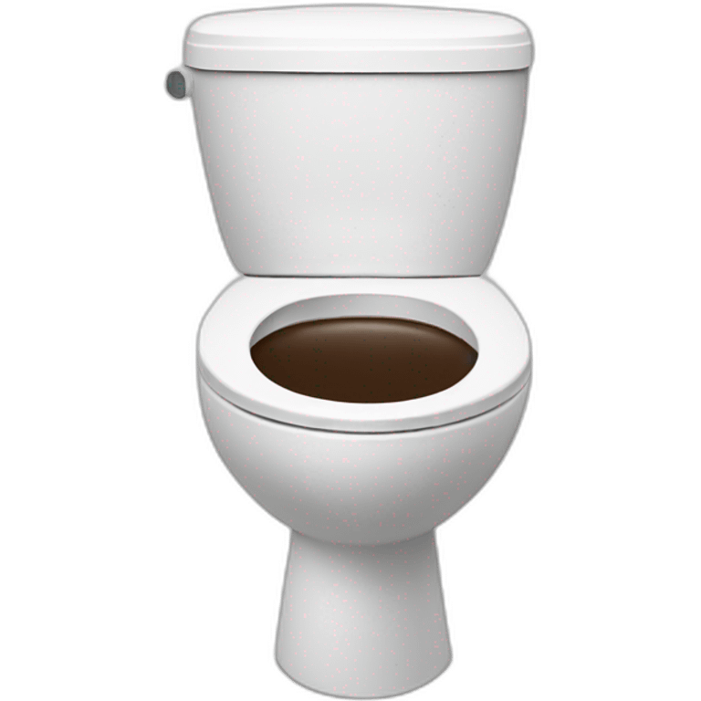 Coffee toilet emoji