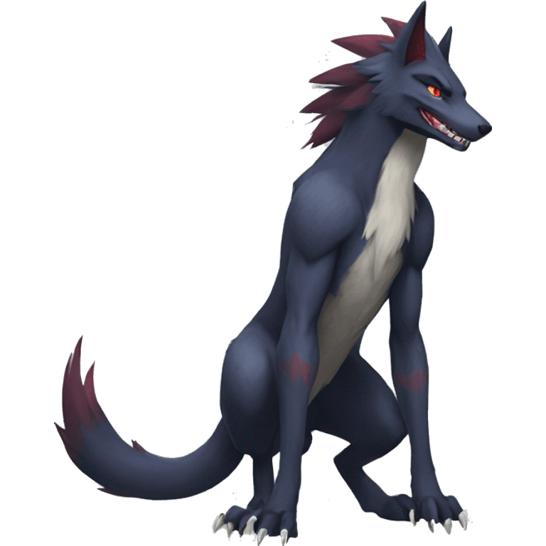 Nargacuga-Sergal-Zoroark full body emoji