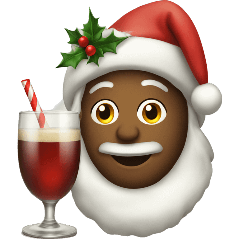 Christmas drink  emoji