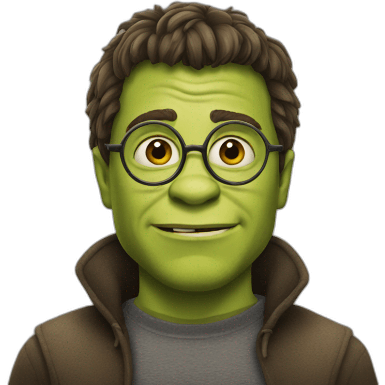 Harry Potter shrek emoji