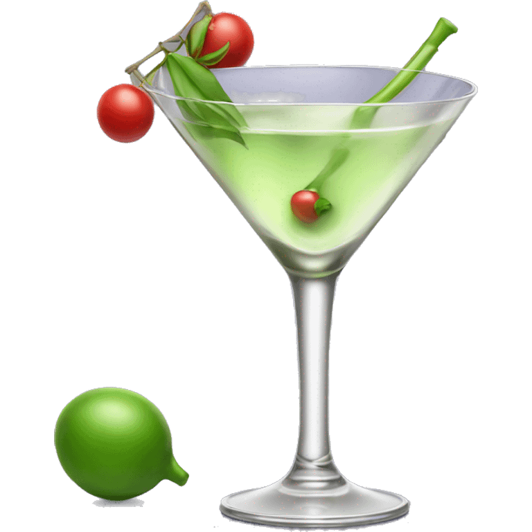 Martini glass emoji