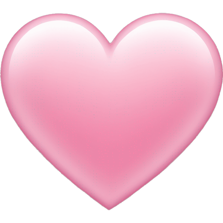 pretty pink heart emoji