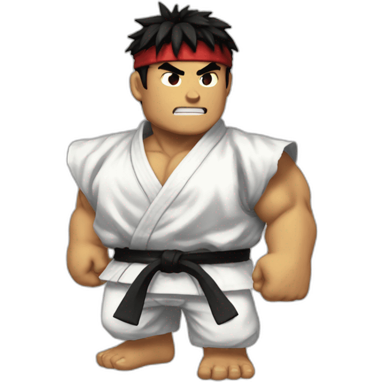 ryu street fighter animated emoji