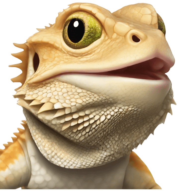 Chess bearded dragon emoji