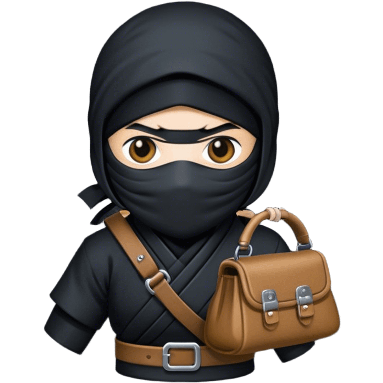 ninja with purse emoji