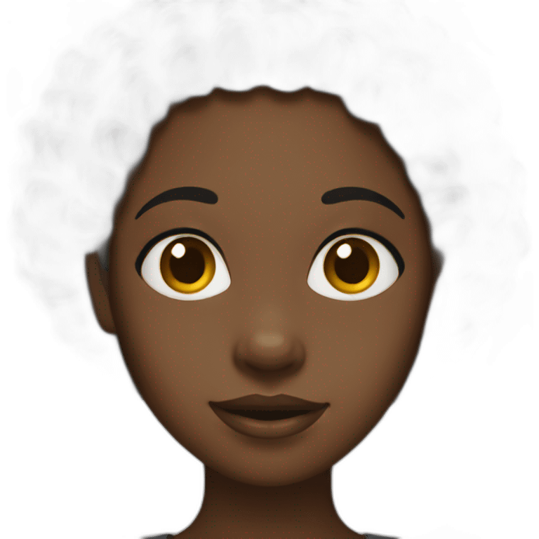  Black girl  emoji