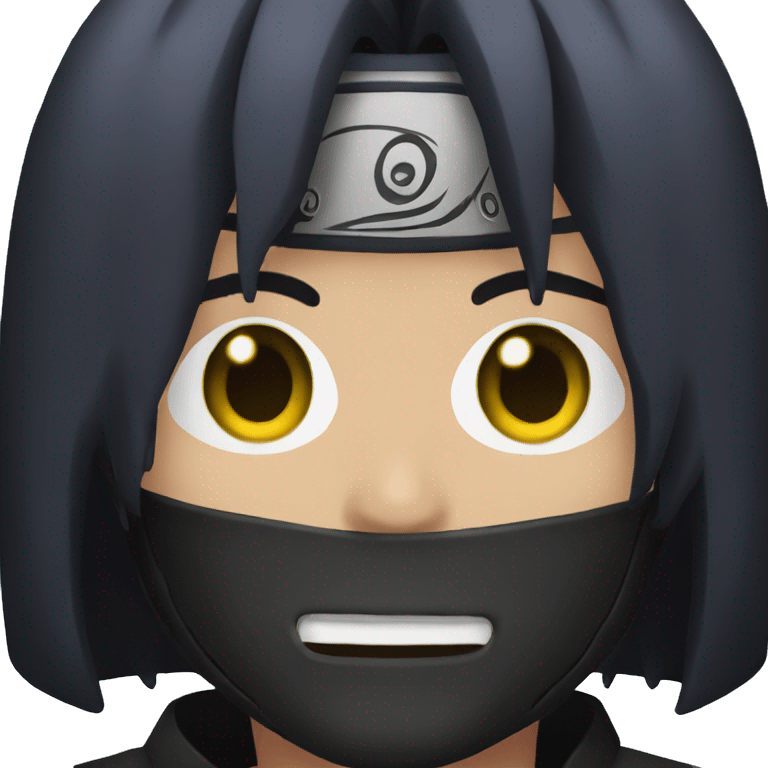 Itachi con corona emoji