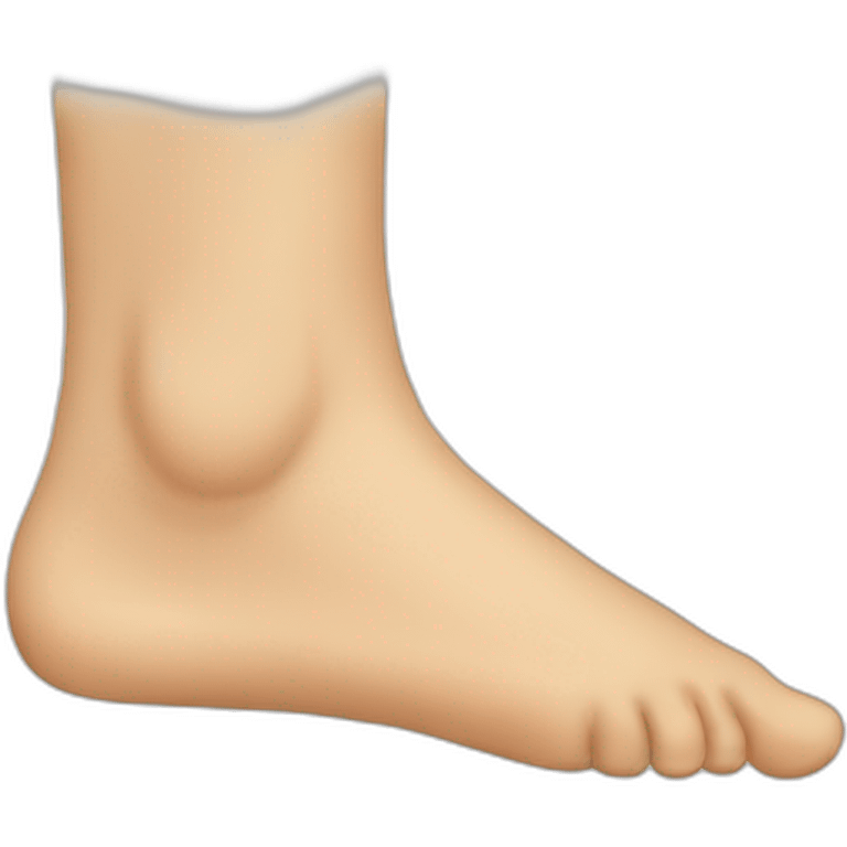 Foot emoji