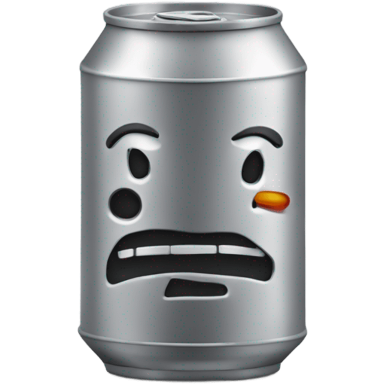 lata de metal con alcohol solido emoji