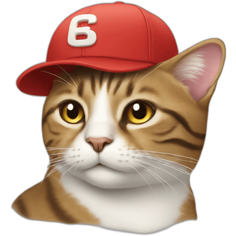 Cat with cap emoji