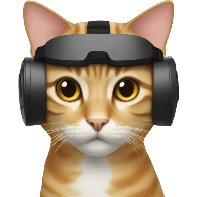 VR cat emoji