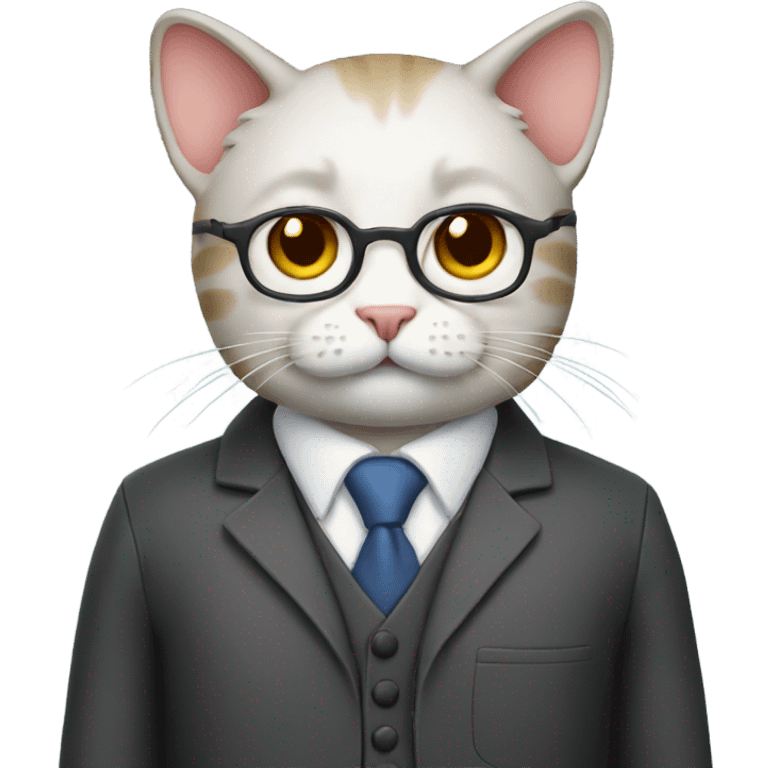 cat professor  emoji