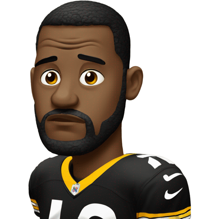 Sad Steelers emoji