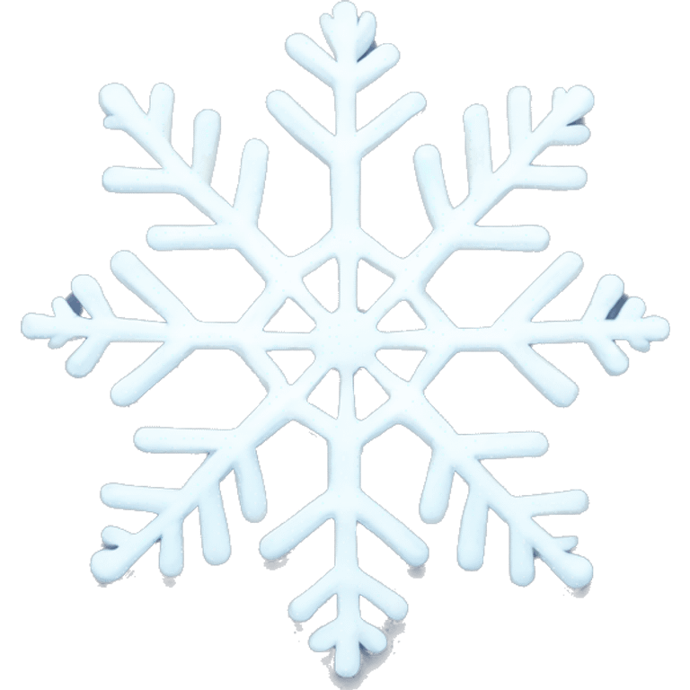 Cute Snowflake  emoji