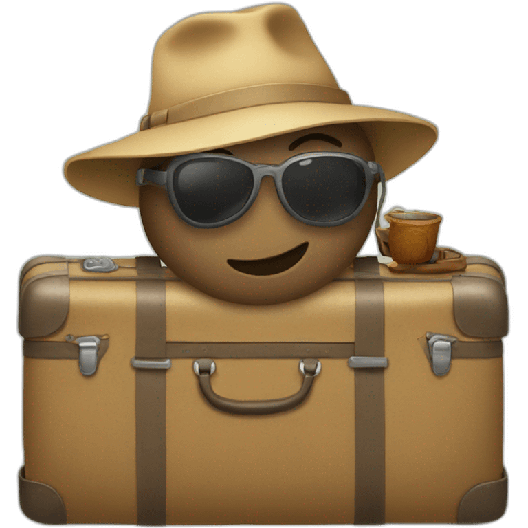 Travelling emoji