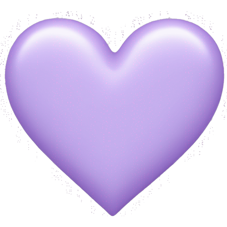 pastel purple heart emoji