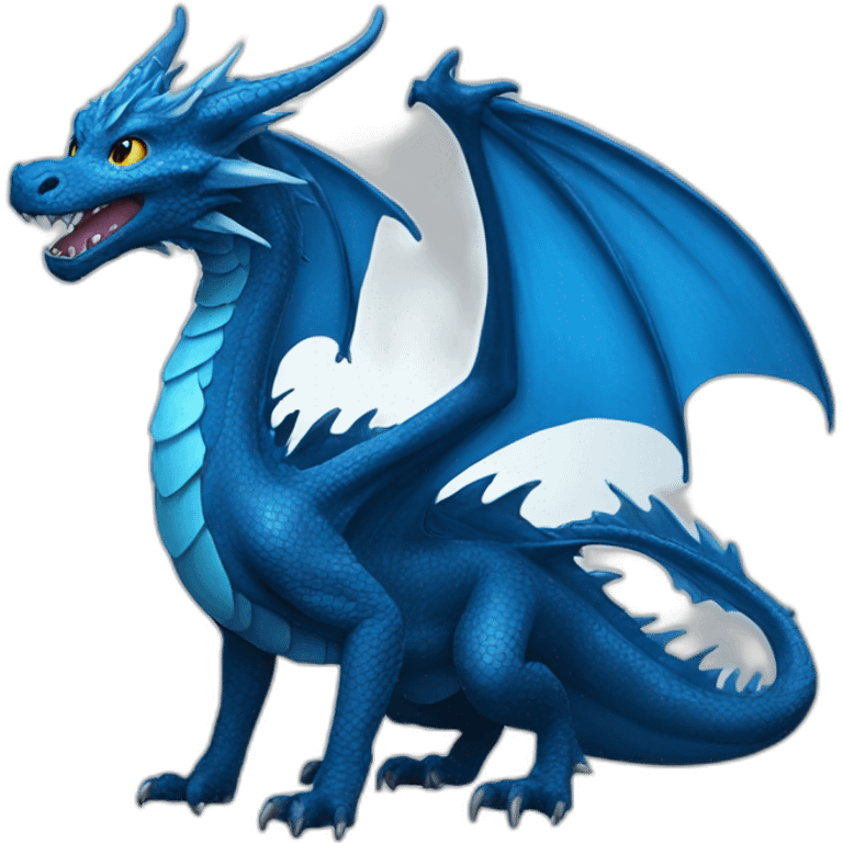 blue dragon emoji