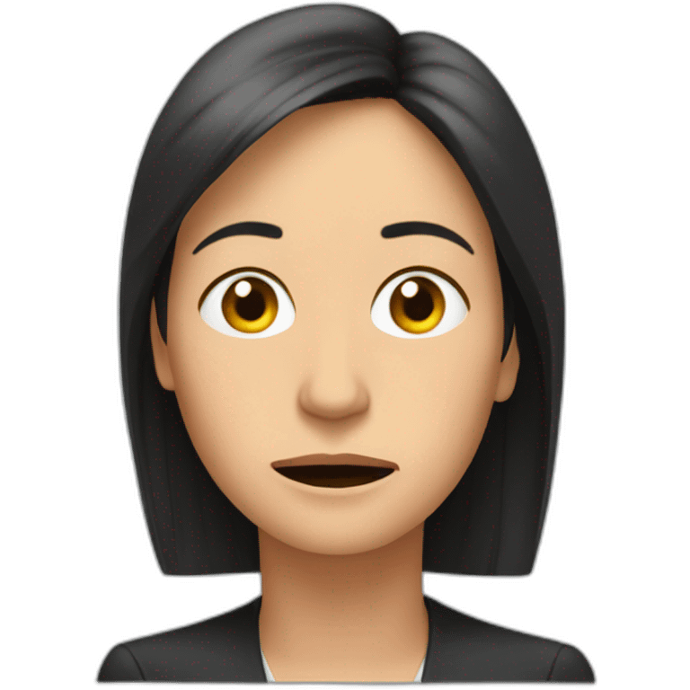 Anne Hidalgo crying emoji