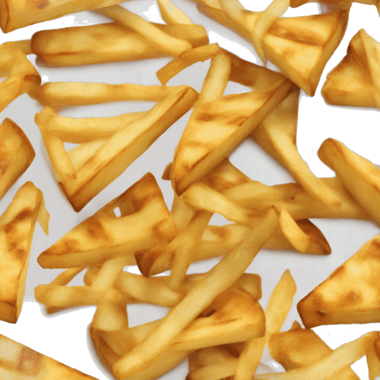 wedges fries emoji