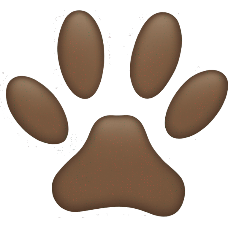 Wolf paw emoji