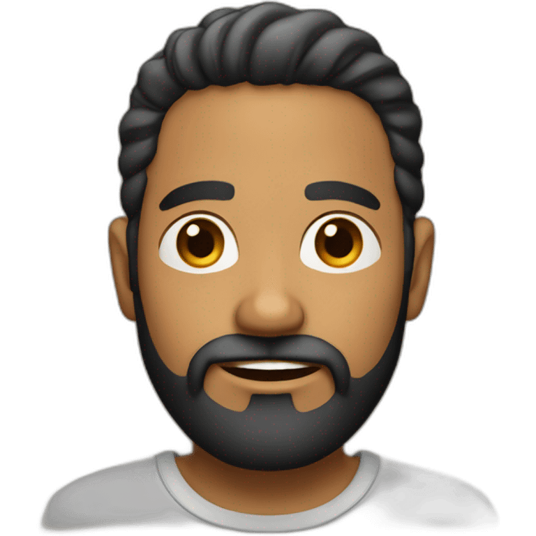 37 year puerto rican male with beard emoji