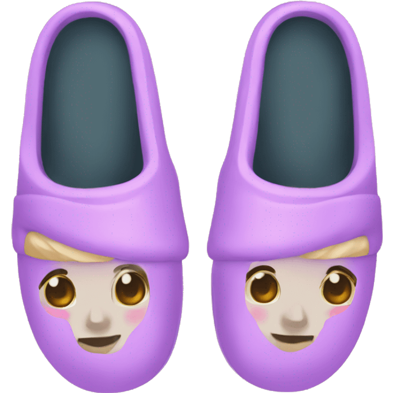 aesthetic slippers emoji