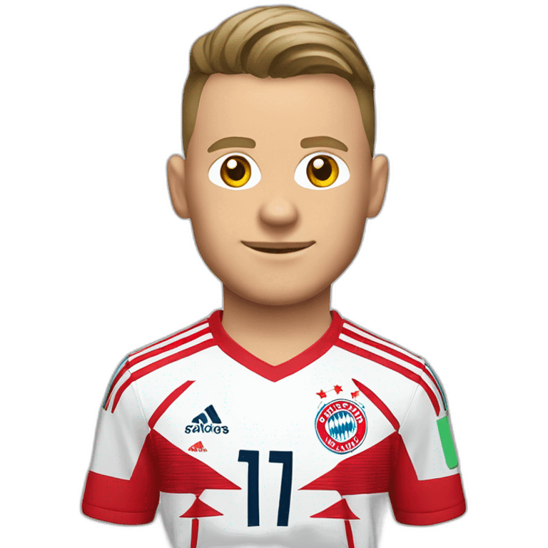 JOSHUA KIMMICH Bayern Munich jersey emoji