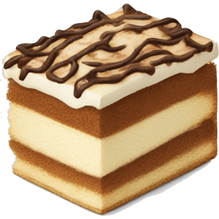 slice of tiramisu emoji