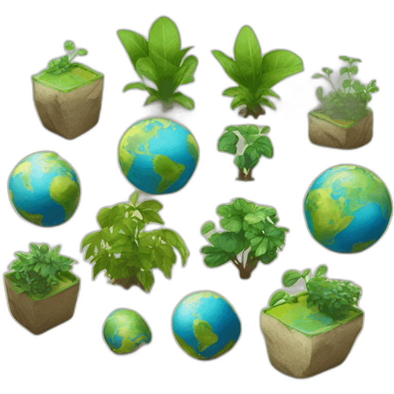 earth-dices-cards-plants emoji