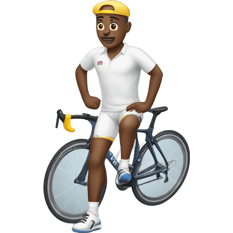 PAPI COUREUR BLANC  emoji