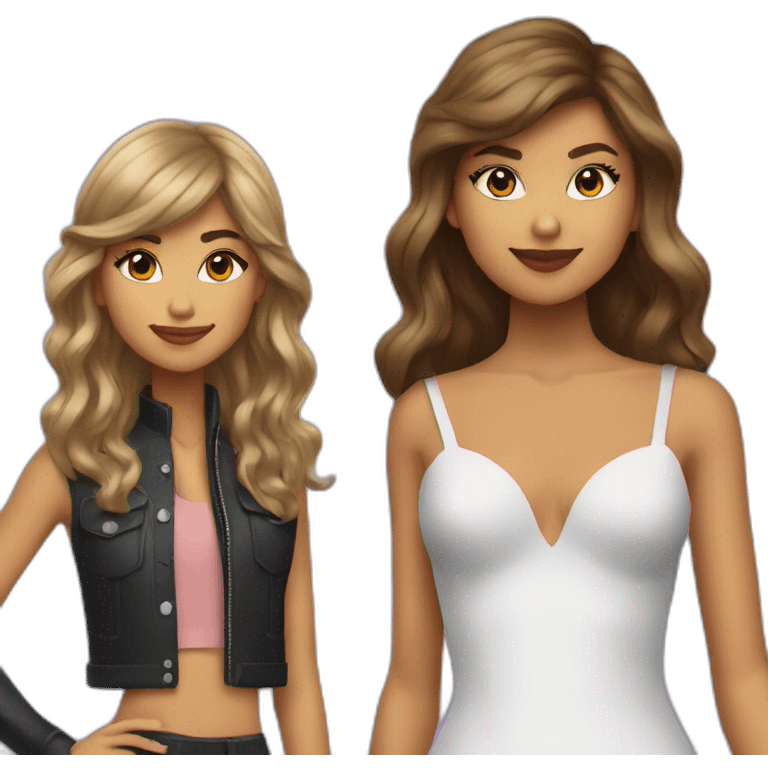 Zendaya+tailor swift emoji