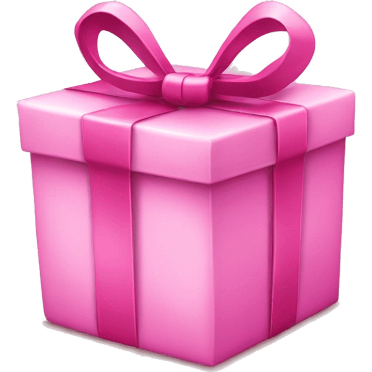 Pink present  emoji