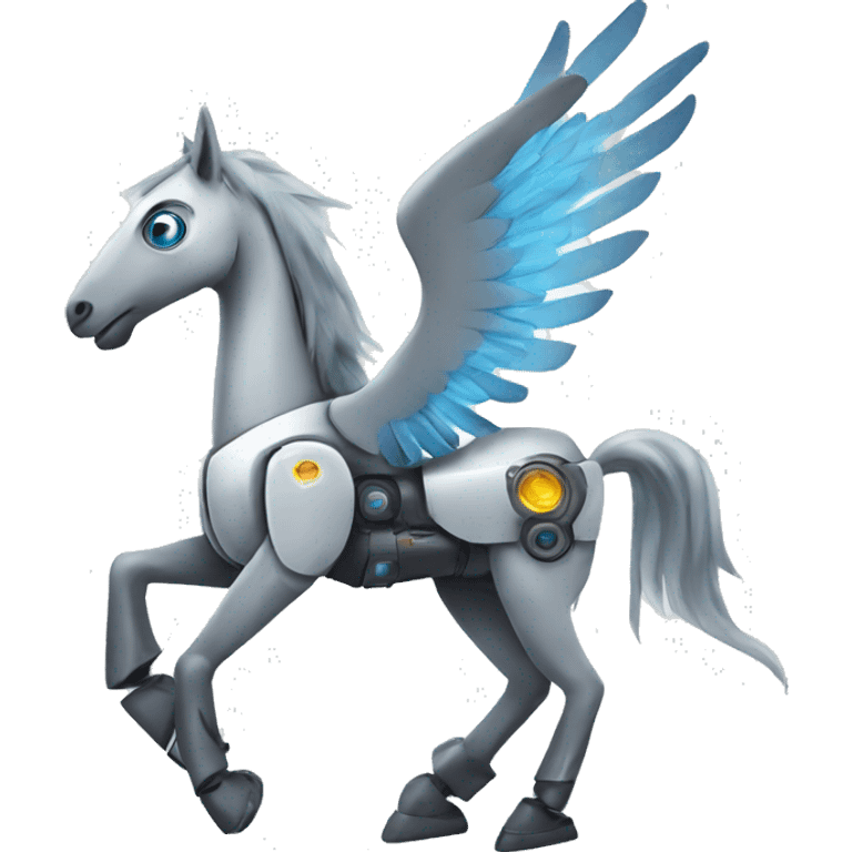 Robot Pegasus  emoji