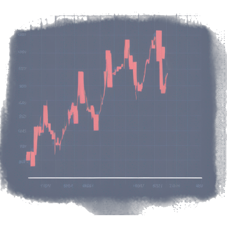 Stock candle chart  emoji