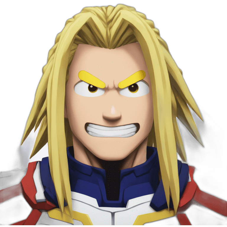 my hero academia all might emoji