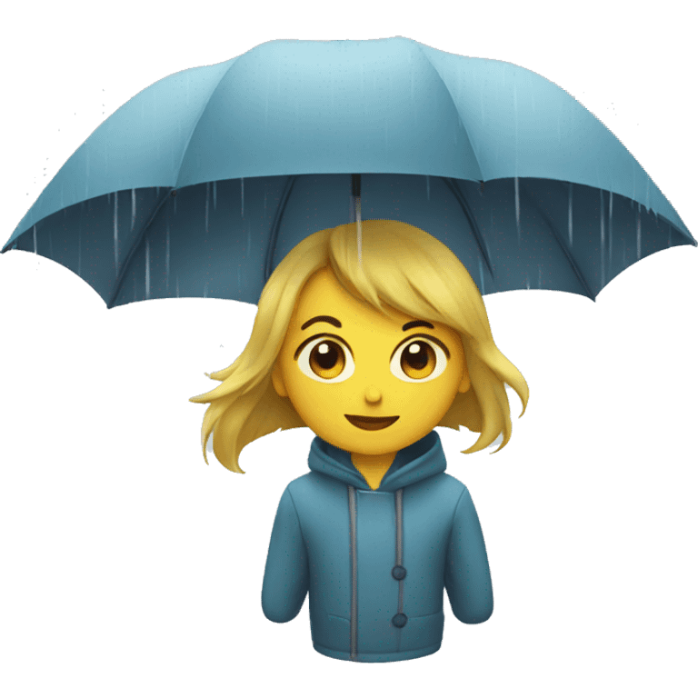 rainy day emoji